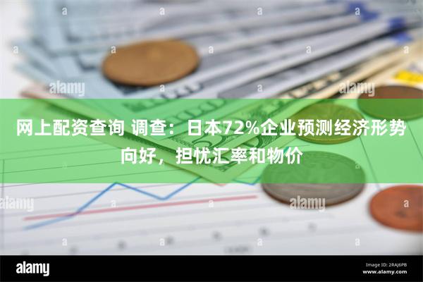 网上配资查询 调查：日本72%企业预测经济形势向好，担忧汇率和物价