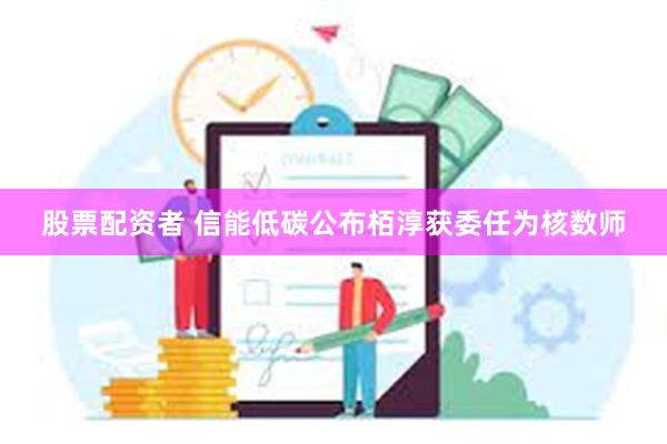 股票配资者 信能低碳公布栢淳获委任为核数师