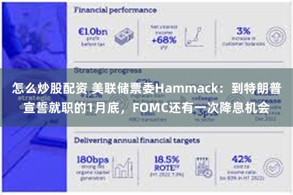 怎么炒股配资 美联储票委Hammack：到特朗普宣誓就职的1月底，FOMC还有一次降息机会